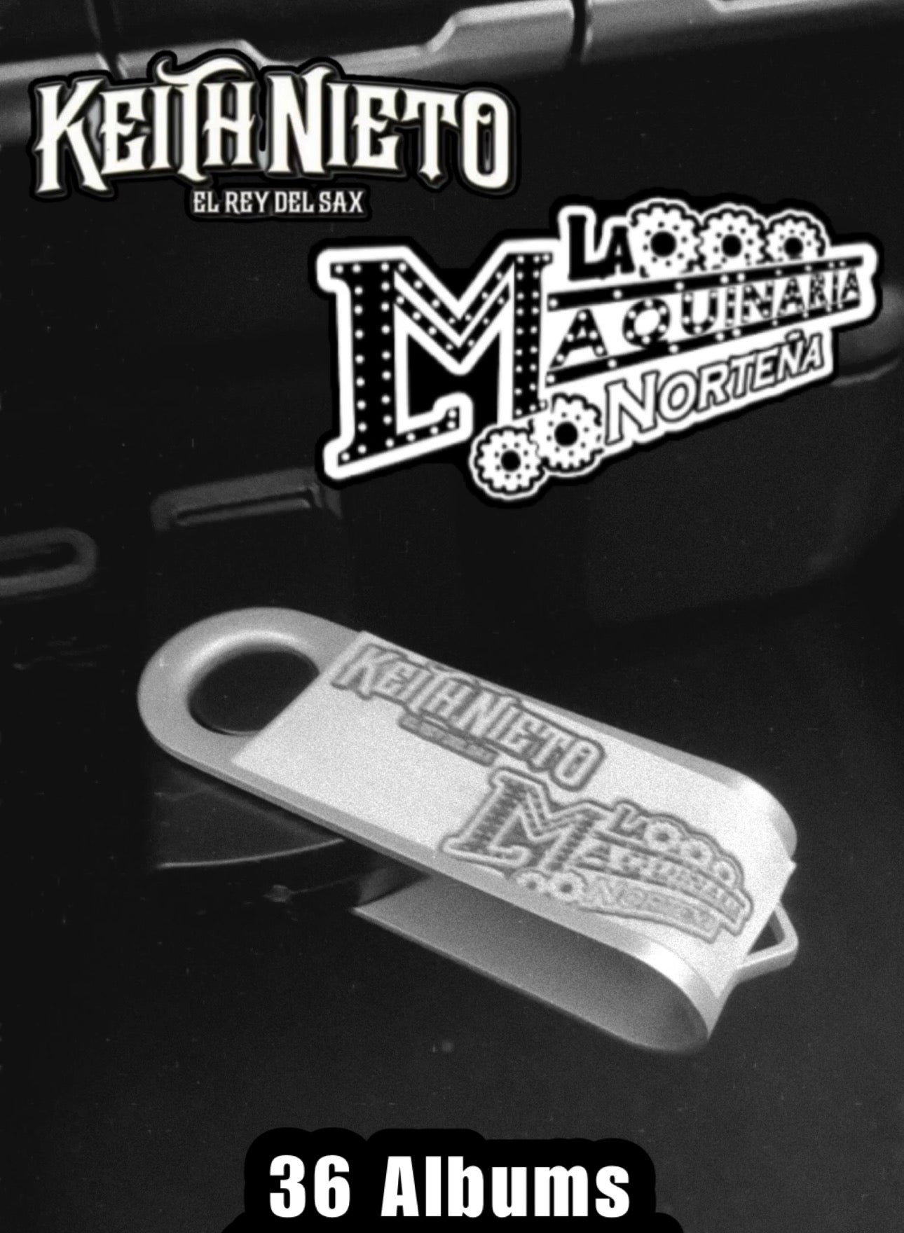USB La Maquinaria Norteña y Keith Nieto