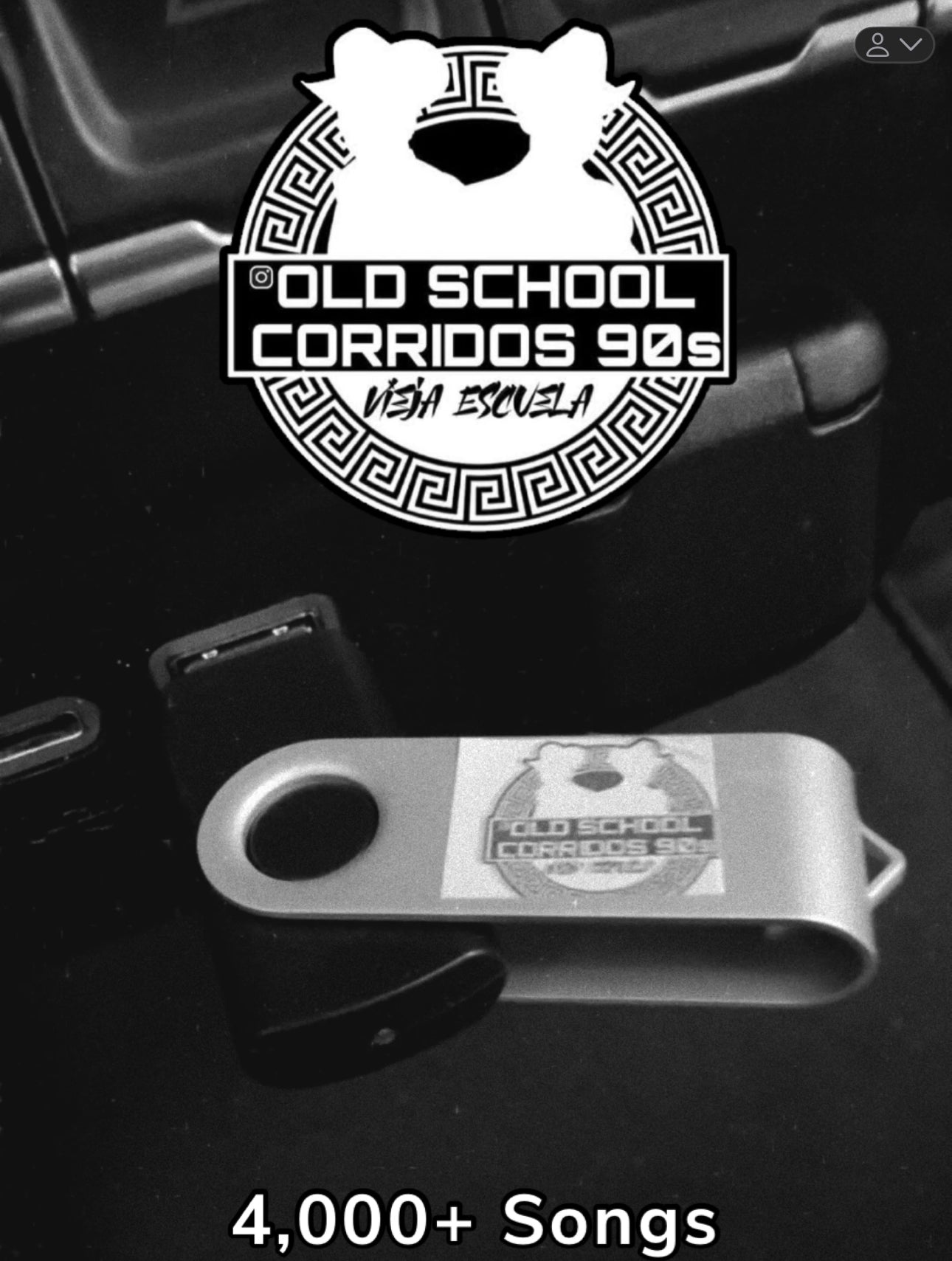90s Corridos y Canciones USB Mix (4,000+ Songs)