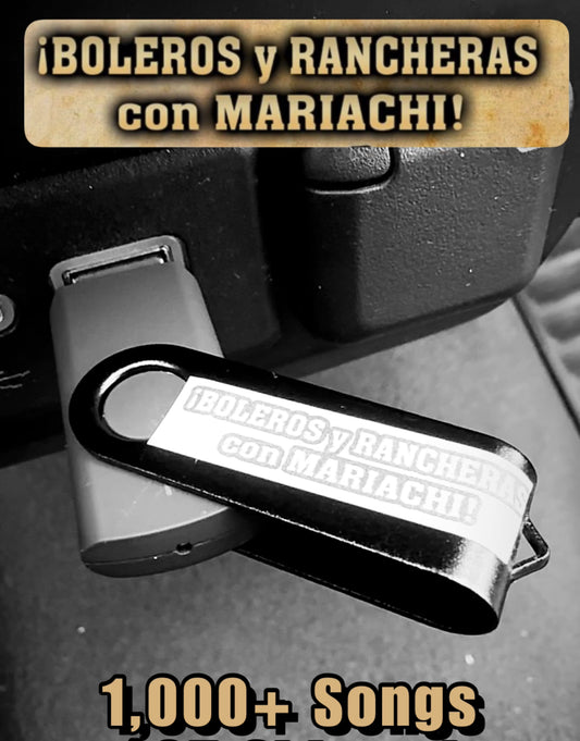 Rancheras y Boleros Con Mariachi USB Mix