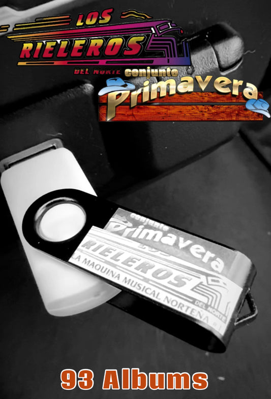 USB Conjunto Primavera X Los Rieleros Del Norte