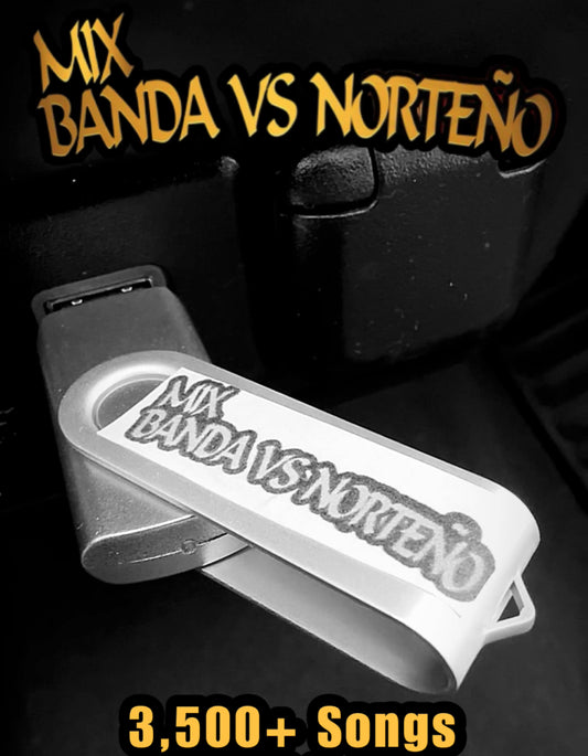 Banda Vs Norteñas Mix (3,500+ Songs)