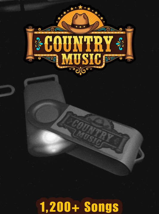 USB Country Mix (1,200 Songs)