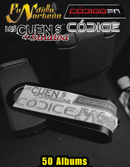 USB Codigo FN X Fundillo Norteño X Codice X Los Cuens