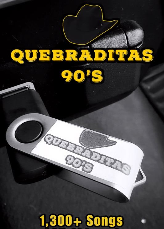 Quebraditas y Bandas De Los 90’ USB Mix