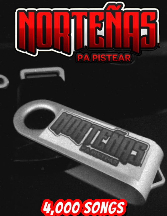 .Norteñas Para Pistear USB (4000 Songs)