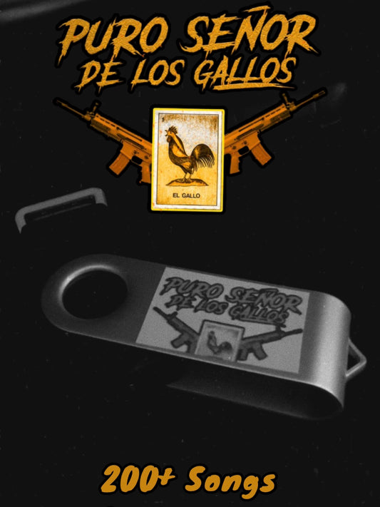 USB Corridos Del Señor De Los Gallos (Mencho)