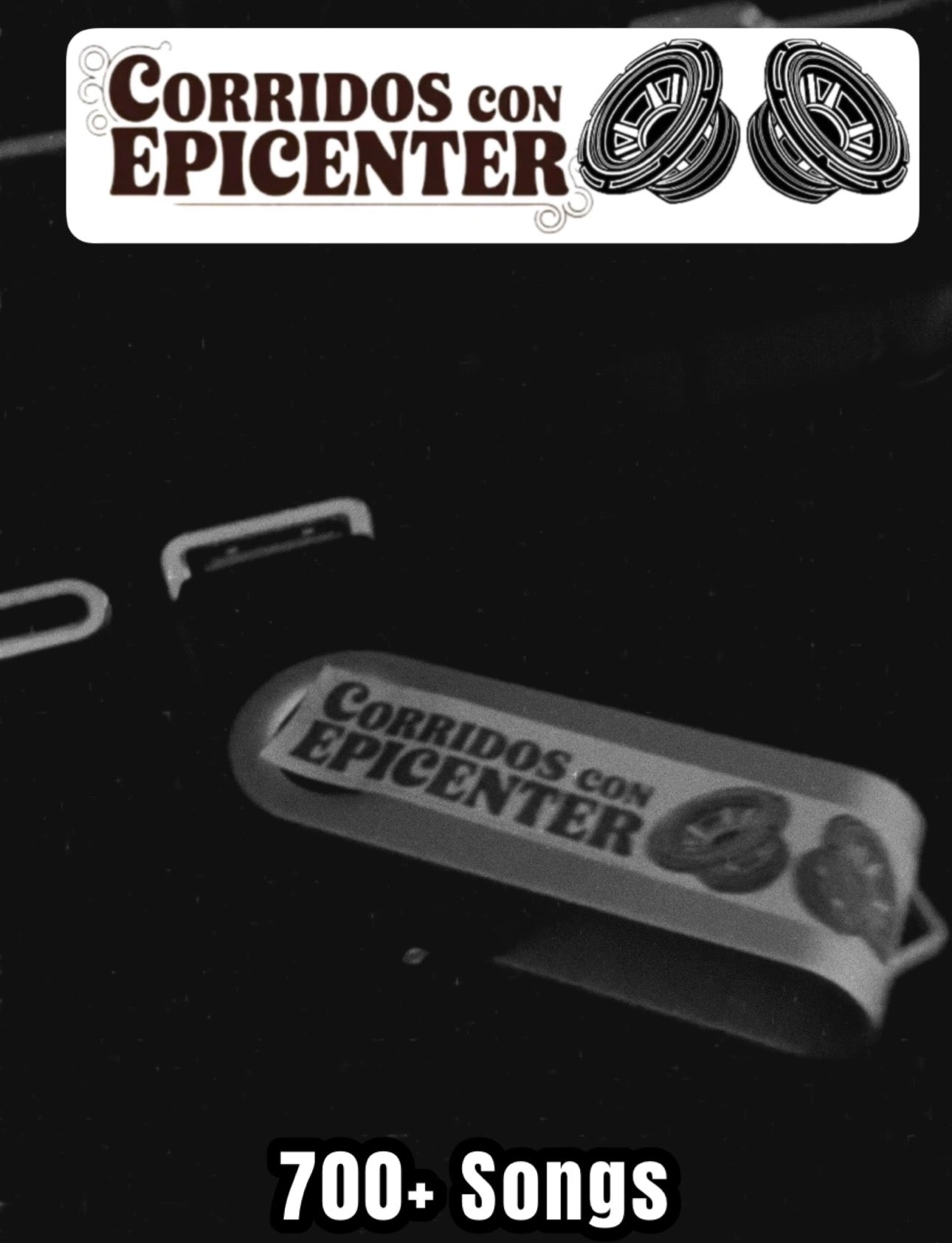 Corridos Epicenter Mix USB (700 Songs)