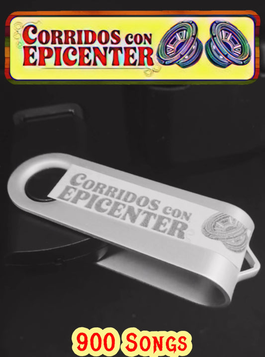 Corridos Epicenter Mix USB (900 Songs)
