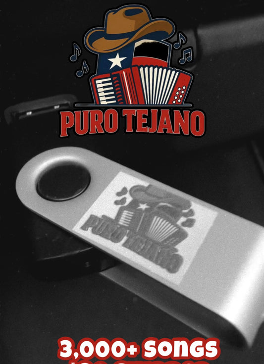 Puro Tejano USB Mix (3,000+ Songs)