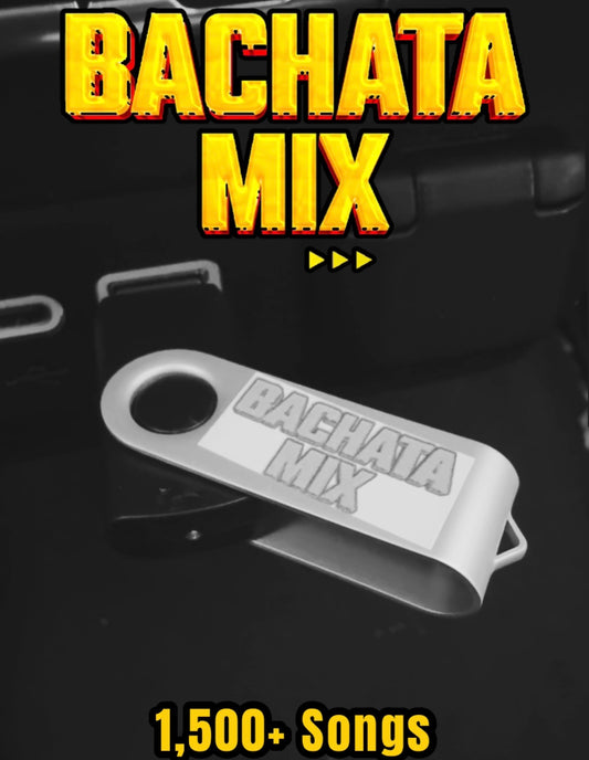 USB Bachata Mix (1,500+ Songs)