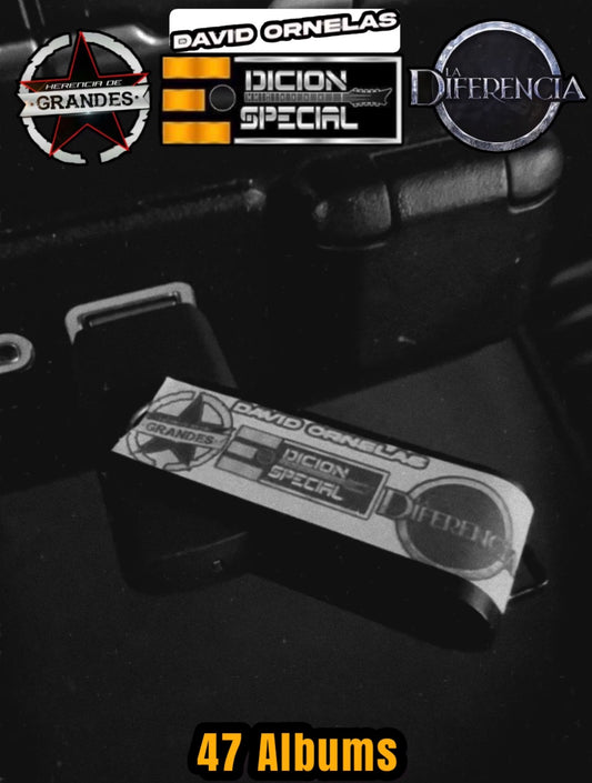 USB Herencia De Grandes, Edicion Especial, La Diferencia, David Ornelas